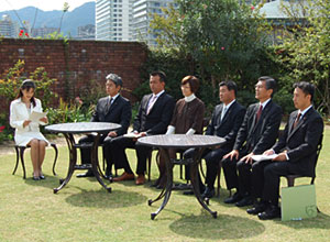 びわ湖放送「各派代表にきく」放送