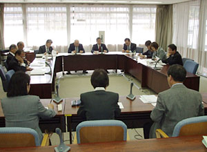 保育関係者と懇談