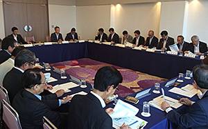 守山市議会と意見交換会を実施