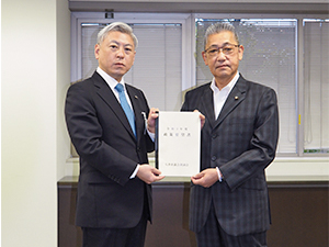 「令和3年度政策要望」を提出しました。